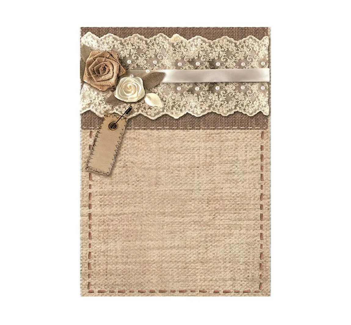 Best Stamperia Motiv-Strohseide Backgrounds "Old Lace"