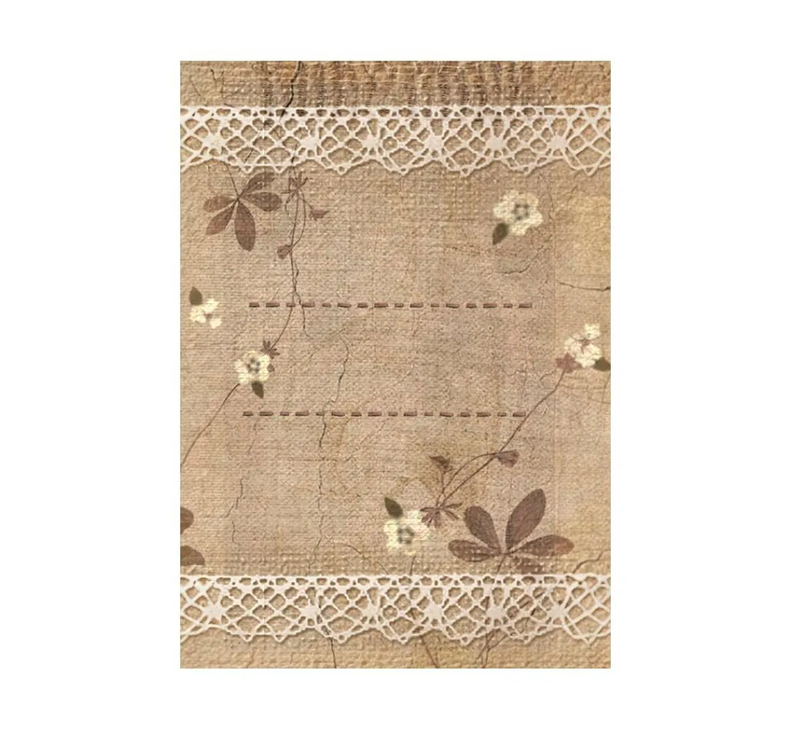 Best Stamperia Motiv-Strohseide Backgrounds "Old Lace"