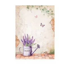 Clearance Stamperia Motiv-Strohseide Backgrounds "Lavender"