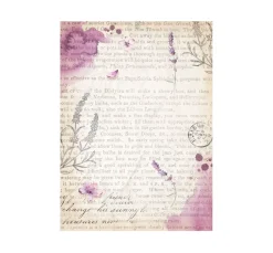 Clearance Stamperia Motiv-Strohseide Backgrounds 