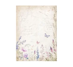 Clearance Stamperia Motiv-Strohseide Backgrounds 