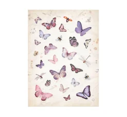 Clearance Stamperia Motiv-Strohseide Backgrounds 