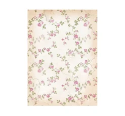 Clearance Stamperia Motiv-Strohseide Backgrounds 