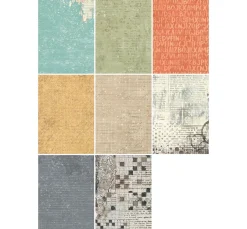 Clearance Stamperia Motiv-Strohseide Backgrounds