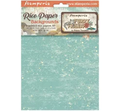 Clearance Stamperia Motiv-Strohseide Backgrounds