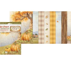 New Stamperia Motiv-Strohseide Backgrounds "Whispering Woods"
