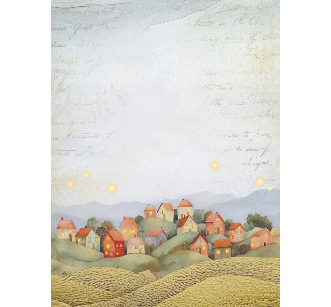 New Stamperia Motiv-Strohseide Backgrounds "Whispering Woods"