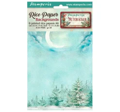 Online Stamperia Motiv-Strohseide Backgrounds "The Nutcracker"