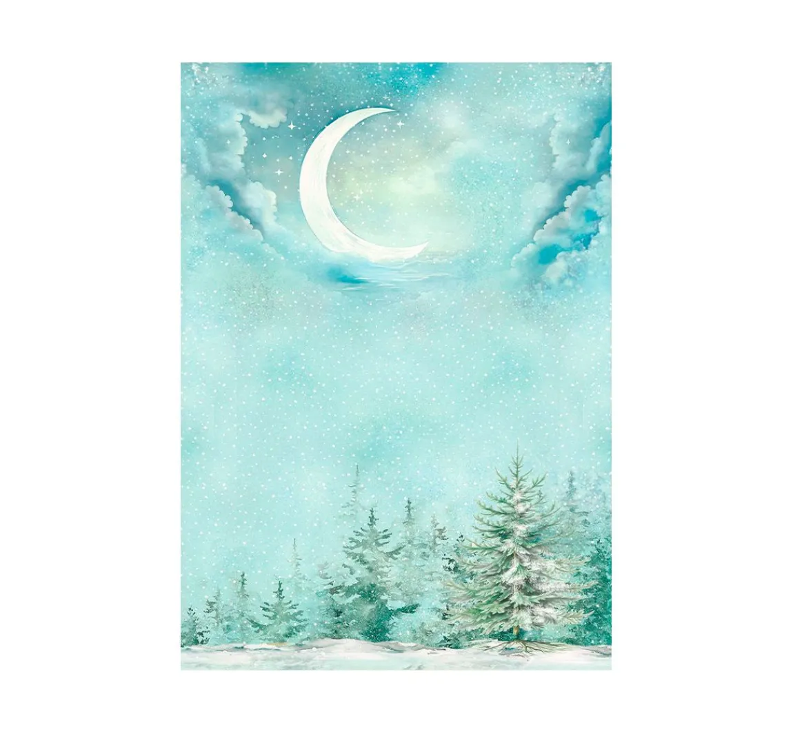 Online Stamperia Motiv-Strohseide Backgrounds "The Nutcracker"