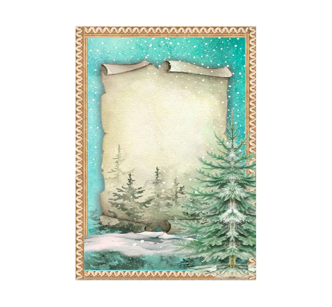 Online Stamperia Motiv-Strohseide Backgrounds "The Nutcracker"