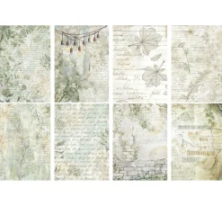 Clearance Stamperia Motiv-Strohseide Backgrounds