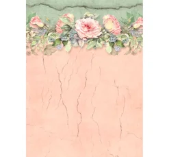Best Stamperia Motiv-Strohseide Backgrounds