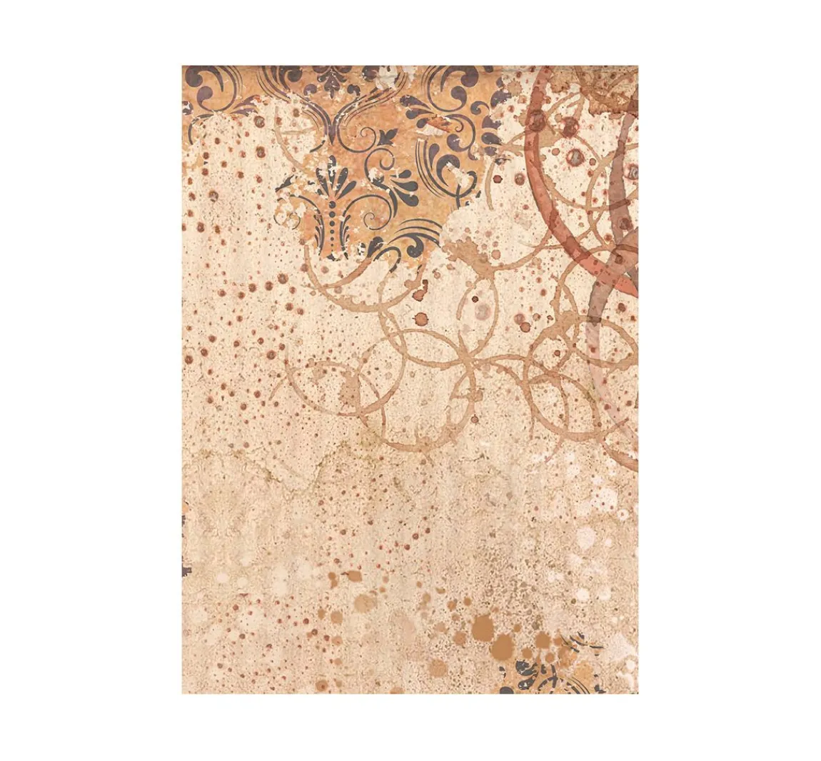 Outlet Stamperia Motiv-Strohseide Backgrounds "Coffee and Chocolate"