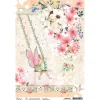 Outlet Ciao Bella Motiv-Strohseide "Beauty in Bloom"