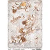 Discount Ciao Bella Motiv-Strohseide "Blüten im Winter"