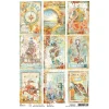 Sale Ciao Bella Motiv-Strohseide "Coral Reef - Mini Cards"