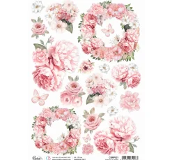 New Ciao Bella Motiv-Strohseide "Essence of Spring"