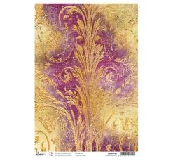 New Ciao Bella Motiv-Strohseide "Ethereal -Schillerndes Gold"