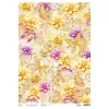 Sale Ciao Bella Motiv-Strohseide "Ethereal - Blumen und Rosetten"