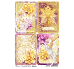 Sale Ciao Bella Motiv-Strohseide "Ethereal - Himmlische Karten"