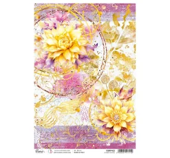 Outlet Ciao Bella Motiv-Strohseide "Ethereal - Flower Festival"