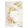 Hot Ciao Bella Motiv-Strohseide "Flower Shop - Flower Market"