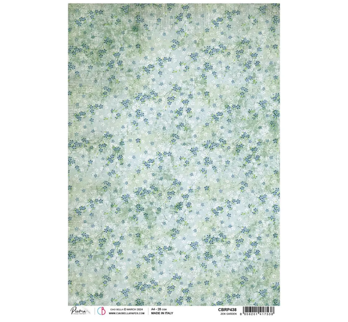 Discount Ciao Bella Motiv-Strohseide "Land of the Rising Sun - Zen Garden"