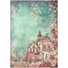 Discount Stamperia Motiv-Strohseide "Master of Magic House"