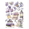 Best Ciao Bella Motiv-Strohseide "Morning Provence - Provence"
