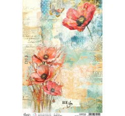 Clearance Ciao Bella Motiv-Strohseide "Nature is the Answer"