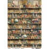 Ciao Bella Motiv-Strohseide "Toy Shop - Make a Gift"