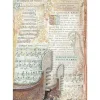 Stamperia Motiv-Strohseide "Venice City of Art - Gondola"