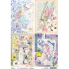 Discount Ciao Bella Motiv-Strohseide "Verzauberte Karten"