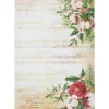Discount Stamperia Motiv-Strohseide "Winter Symphony"