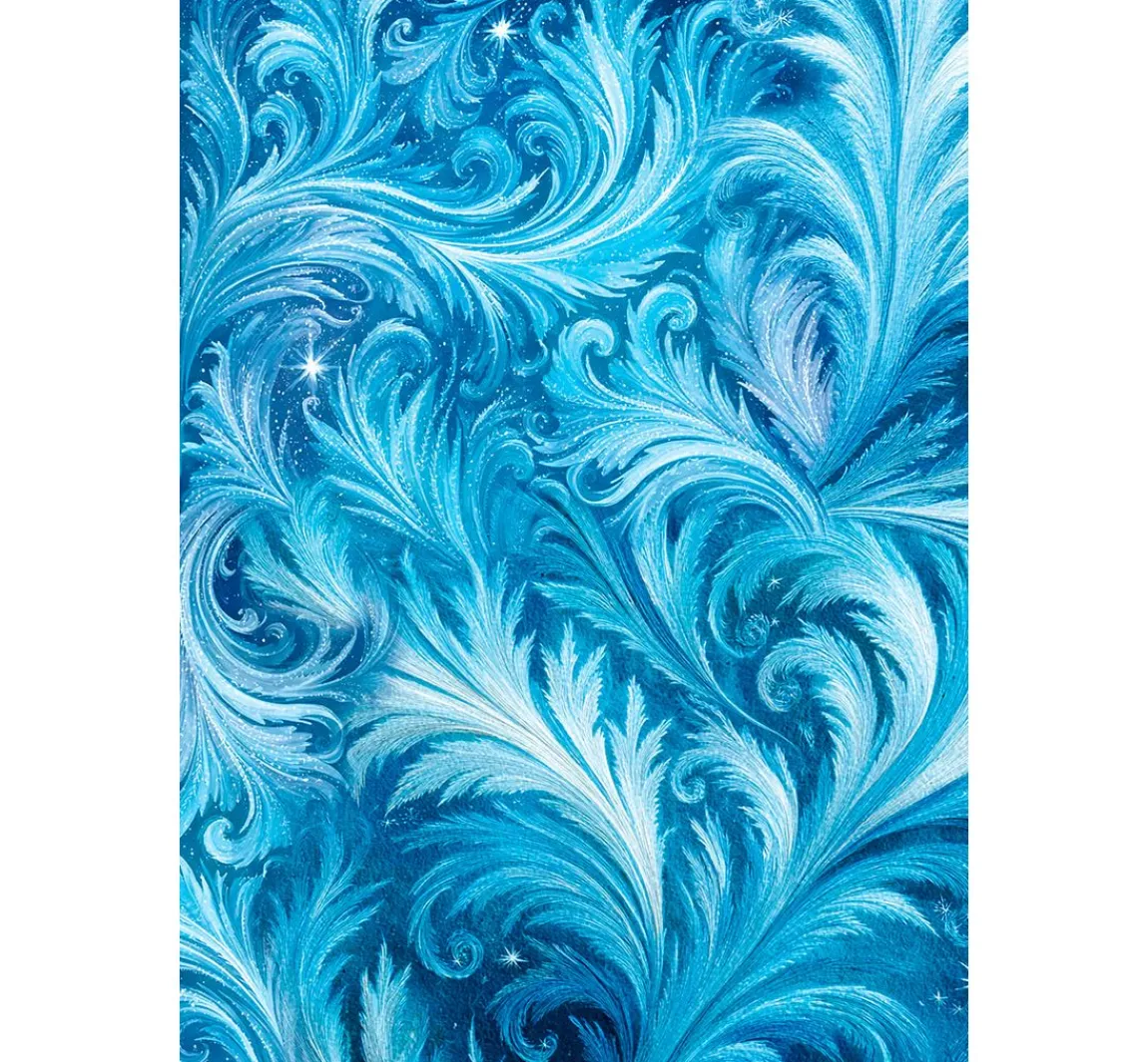 Online Ciao Bella Motiv-Strohseiden Sortiment "Frozen Land", 8er-Set