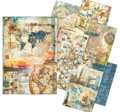 Online Ciao Bella Motiv-Strohseiden Sortiment "Wanderlust"