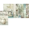 Online Stamperia Motiv-Strohseiden Sortiment "Herbarium Silvae", 8er Set