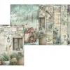 Sale Stamperia Motiv-Strohseiden Sortiment "Herbarium Silvae", 6er-Set