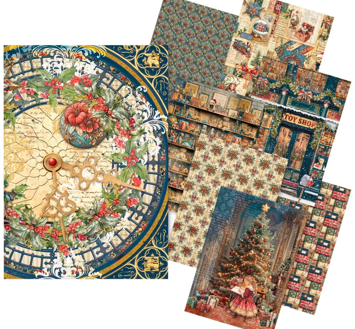 Sale Ciao Bella Motiv-Strohseiden Sortiment "Toy Shop", 8er-Set