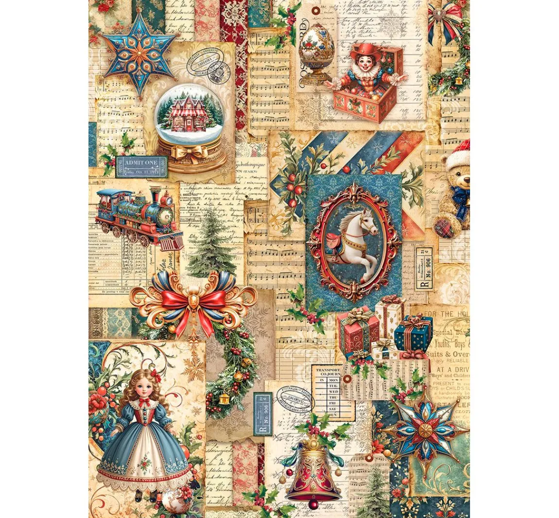 Sale Ciao Bella Motiv-Strohseiden Sortiment "Toy Shop", 8er-Set