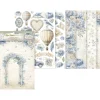 Sale Stamperia Motiv-Strohseiden Sortiment "Timeless", 6er-Set