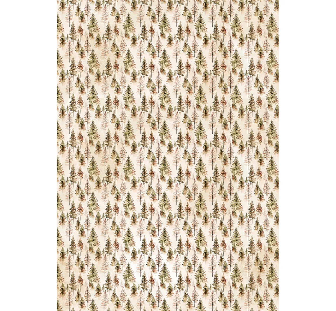 Sale Ciao Bella Motiv-Strohseiden Sortiment "Winter Season", 4er-Set
