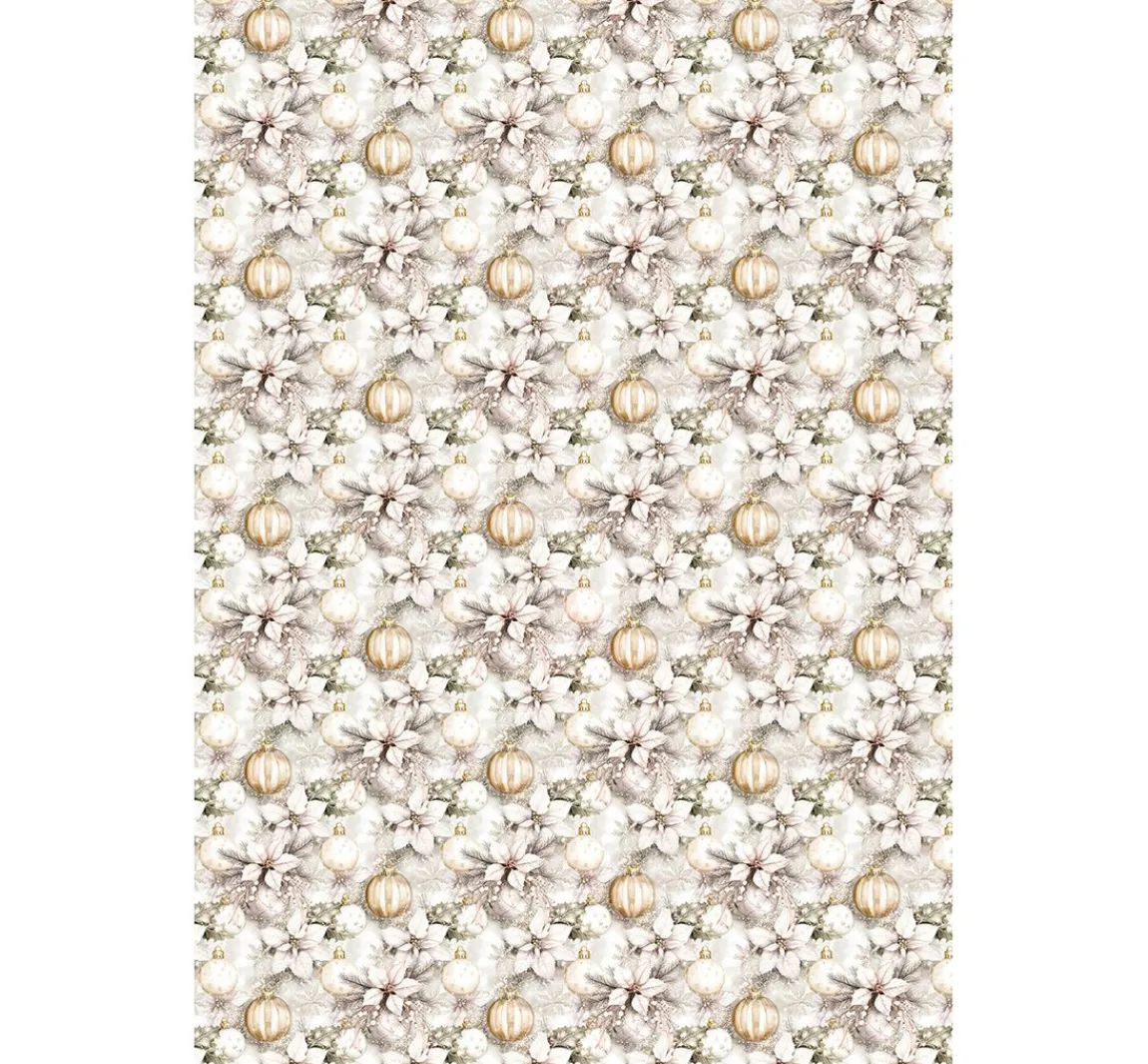 Sale Ciao Bella Motiv-Strohseiden Sortiment "Winter Season", 4er-Set