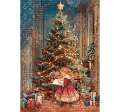 Best Ciao Bella Motiv-Strohseiden Sortiment "Toy Shop", 4er-Set