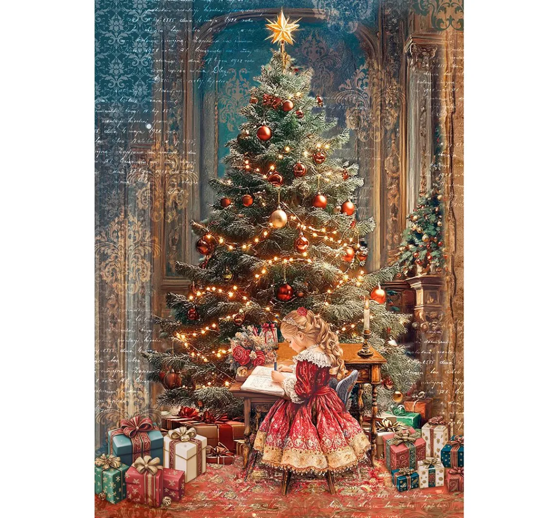 Best Ciao Bella Motiv-Strohseiden Sortiment "Toy Shop", 4er-Set
