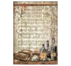 Discount Stamperia Motiv-Strohseiden Sortiment "Songs of the Sea"
