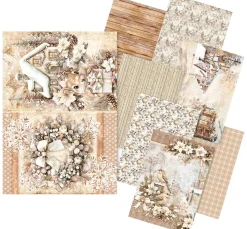 Discount Ciao Bella Motiv-Strohseiden Sortiment "Winter Season", 8er-Set