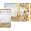 Outlet Stamperia Motiv-Strohseiden Sortiment "Whispering Woods"