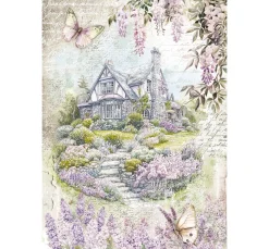 Hot Ciao Bella Motiv-Strohseiden Sortiment "Secret Garden", 8er-Set