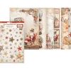 New Stamperia Motiv-Strohseiden Sortiment "Gear up for Christmas"